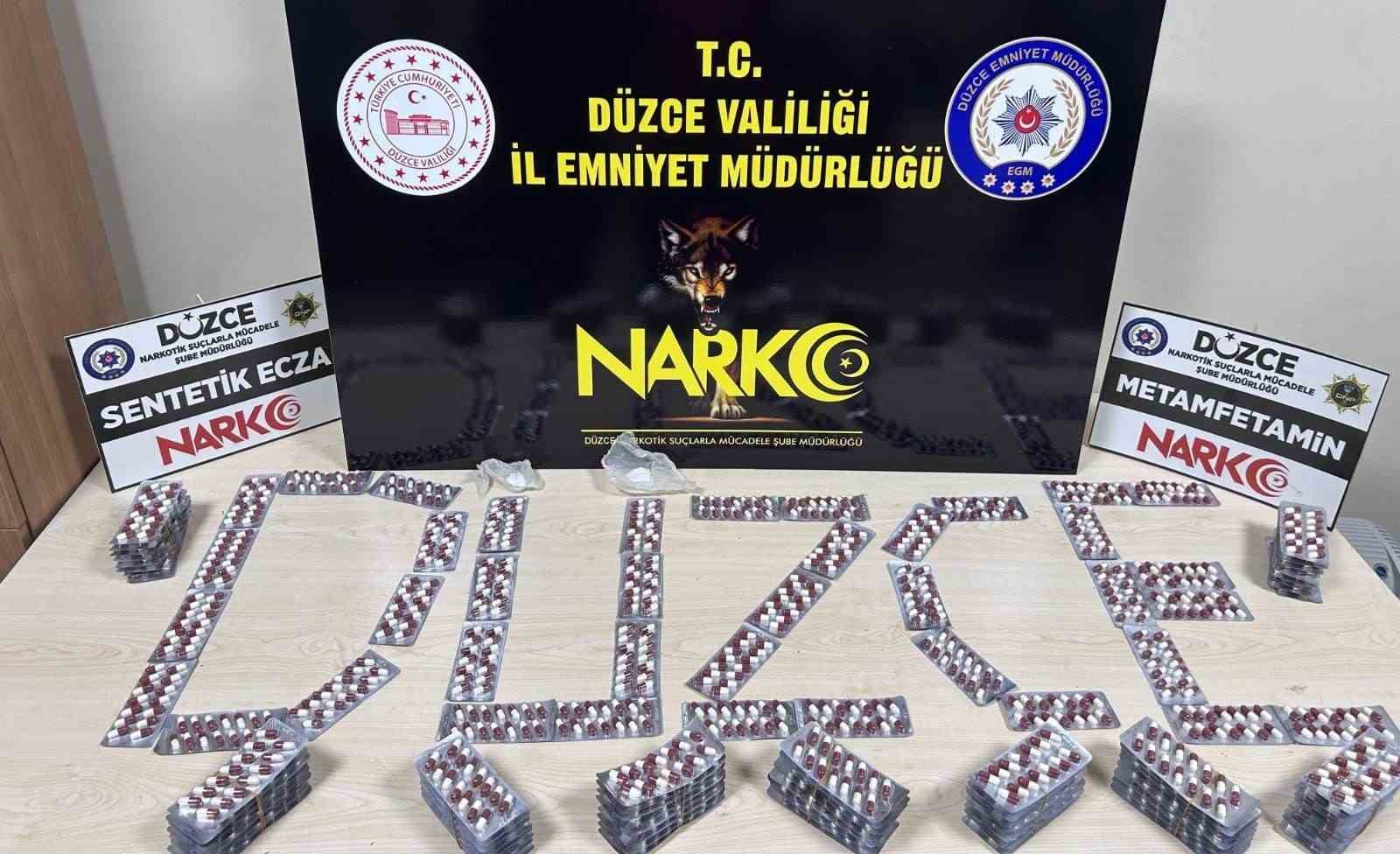 Düzce’ye uyuşturucu getirirken yakalanan 3 kişi tutuklandı