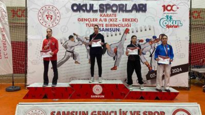 GENÇLER KARATE KUMİTE TÜRKİYE ŞAMPİYONASI’NDA DÜZCELİ SPORCU ELİF ŞİMAL EKİZOĞLU