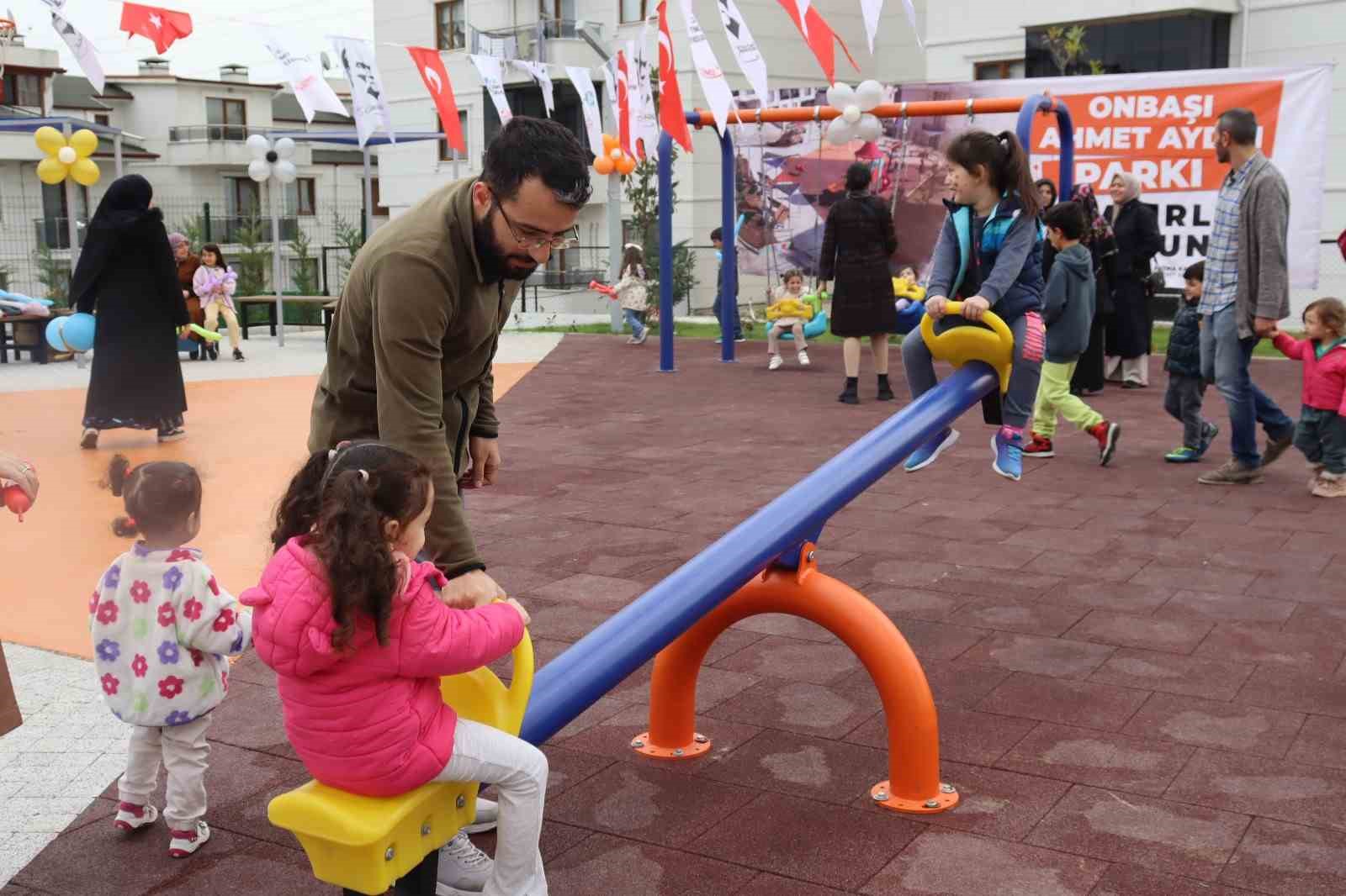 Hatipköy’e yeni park