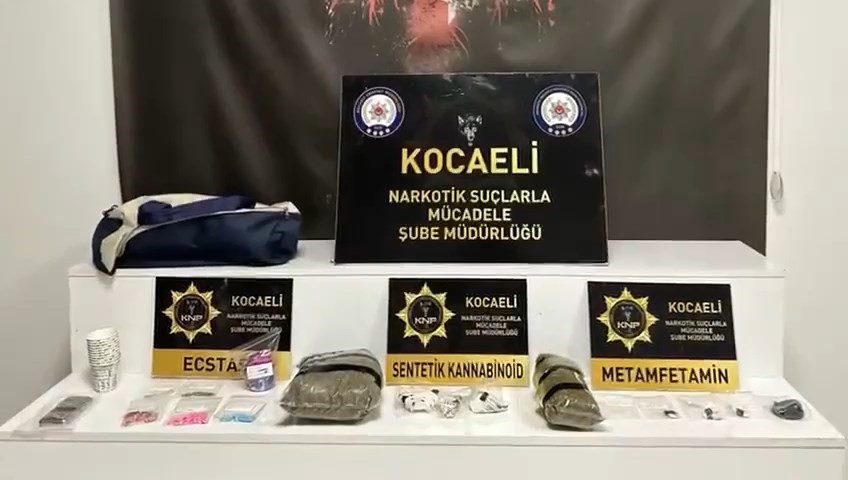 Kocaeli’nin 3 ilçesinde uyuşturucu operasyonu: 4 tutuklama