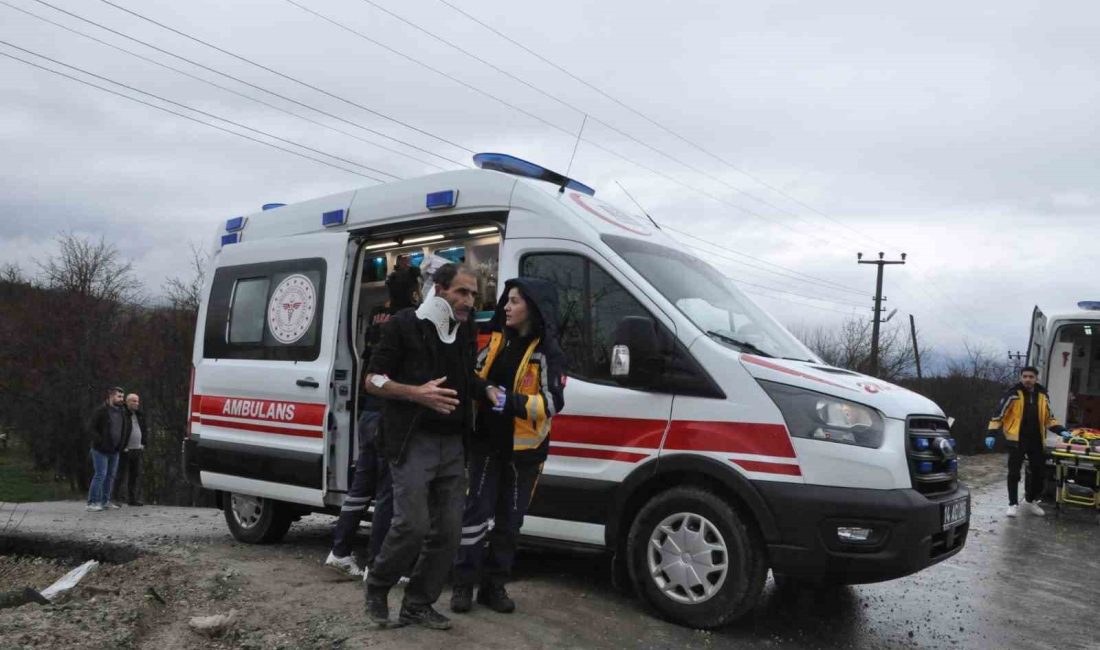 BOLU'NUN MUDURNU İLÇESİNDE KAYGANLAŞAN