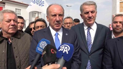 MUHARREM İNCE AÇIKLAMALARDA BULUNDU