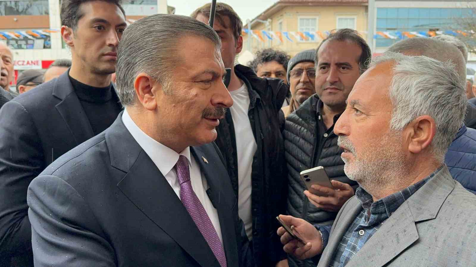 Sağlık Bakanı Fahrettin Koca Düzce’de