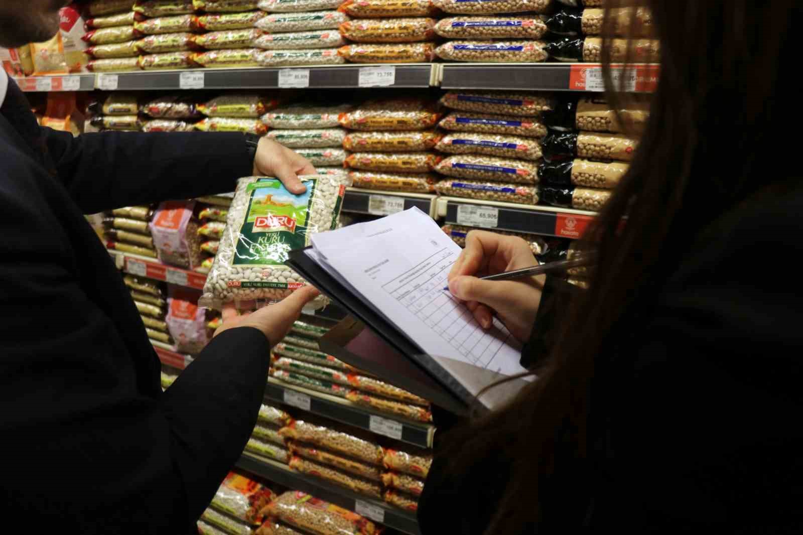 Sakarya’da Ramazan ayı öncesi marketlerde ‘fahiş fiyat’ denetimi