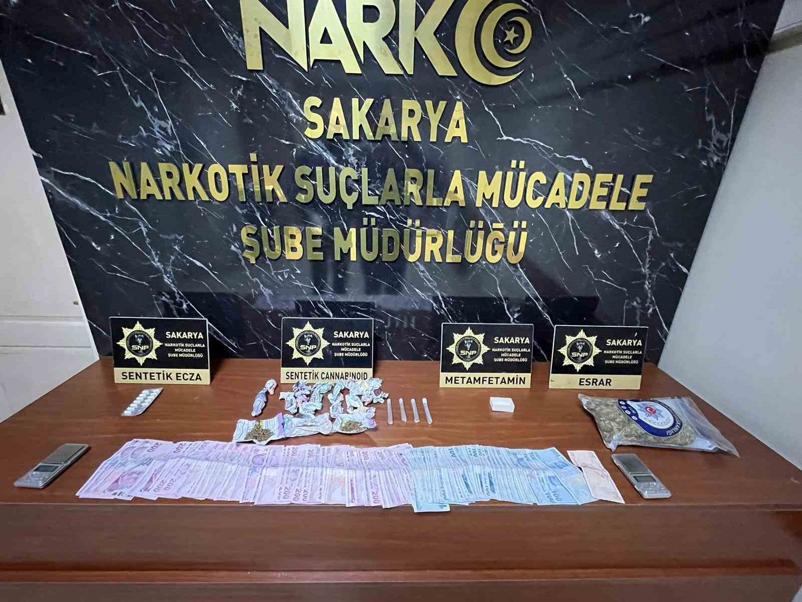 Sakarya’da uyuşturucu operasyonu: 15 gözaltı