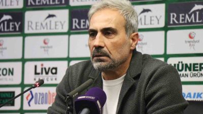 KARŞILAŞMANIN ARDINDAN DÜZENLENEN BASIN TOPLANTISINDA KONUŞAN MANİSA FK TEKNİK DİREKTÖRÜ