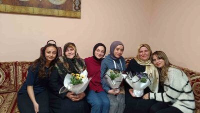 DÜZCE ÜNİVERSİTESİ ÖĞRENCİLERİNİN KONAKLADIĞI NECLA PEKOLCAY YURDUNDA ŞEHİT ANNELERİ SAHURDA