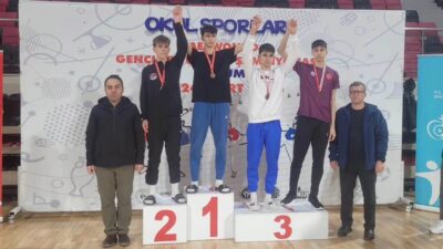 OKUL SPORLARI GENÇLER TAEKWONDO TÜRKİYE FİNALLERİNDE DÜZCELİ SPORCULAR BİR ŞAMPİYONLUK
