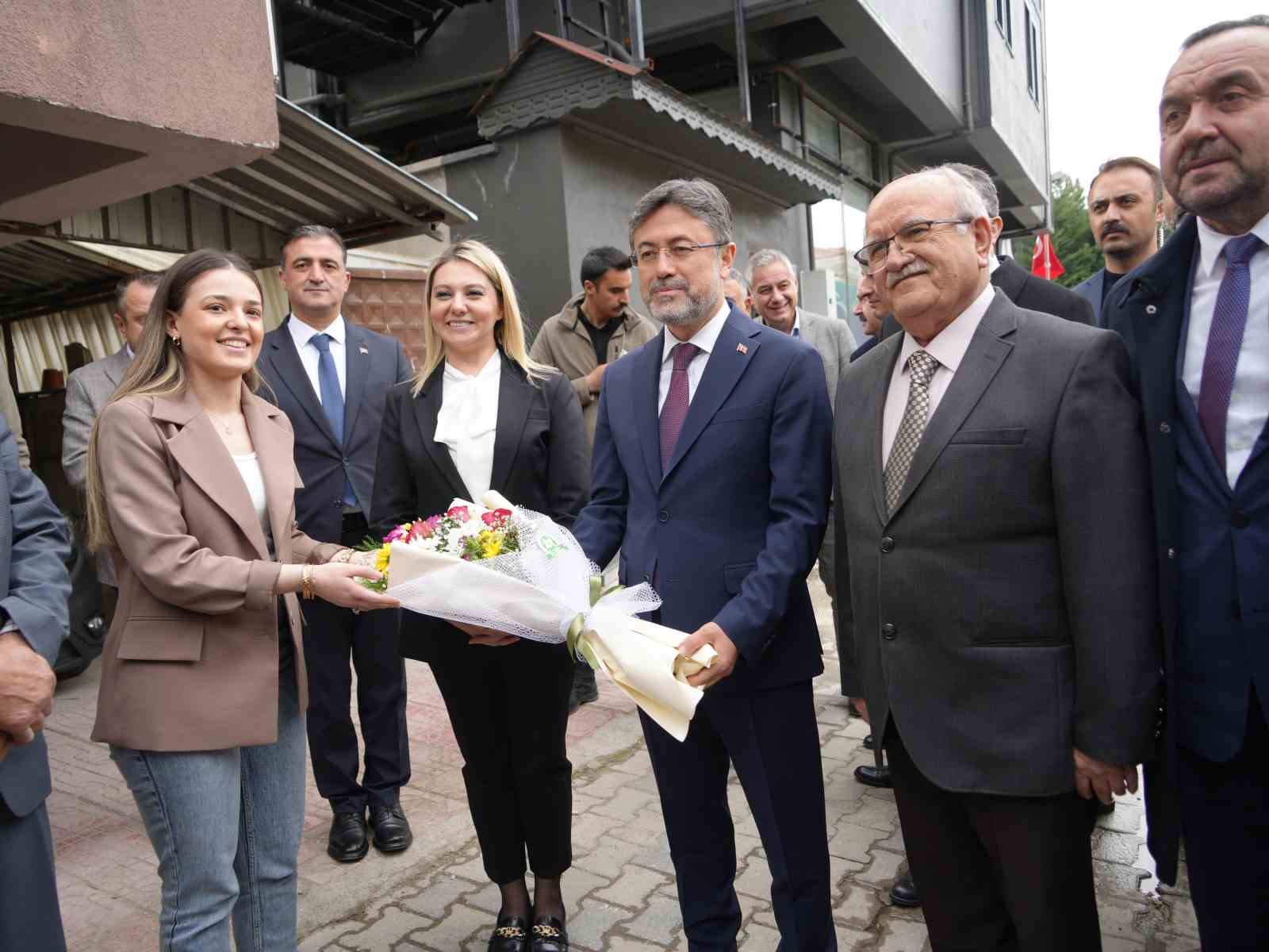 TARIM VE ORMAN BAKANI İBRAHİM YUMAKLI, KASTAMONU’DA BİR DİZİ ZİYARETLERDE