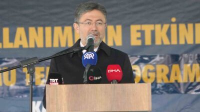 KASTAMONU’NUN TOSYA İLÇESİNDE KONUŞAN TARIM VE ORMAN BAKANI İBRAHİM YUMAKLI,