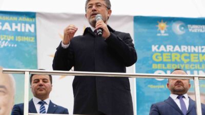 KASTAMONU'NUN TOSYA İLÇESİNDE DÜZENLENEN MİTİNGDE VATANDAŞLARA SESLENEN TARIM VE ORMAN