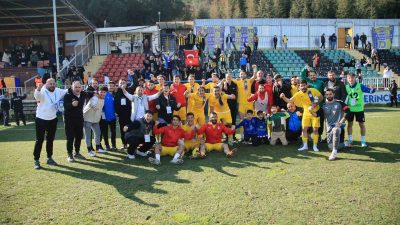 BELEDİYE DERİNCESPOR KONUK ETTİĞİ ETİMESGUT BELEDİYESPOR'U 3-1 MAĞLUP ETTİ