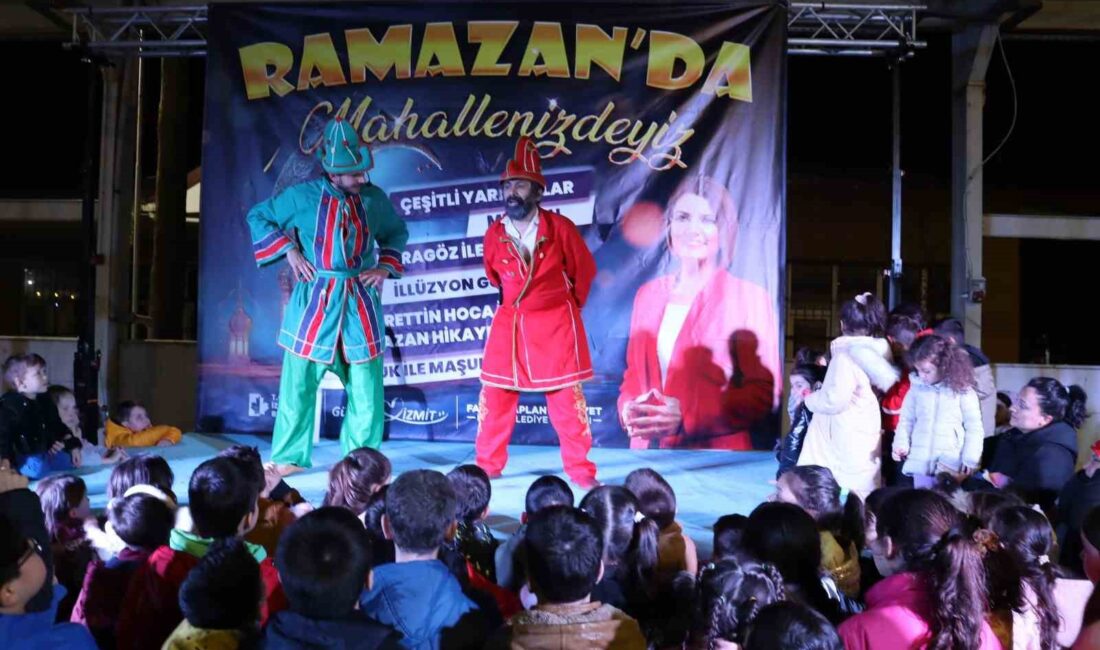 İZMİT YENİŞEHİR'DE DÜZENLENEN RAMAZAN