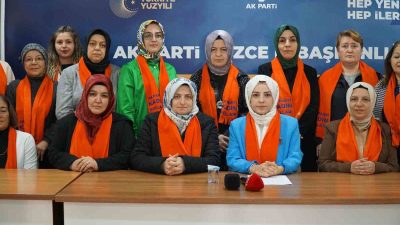 AK PARTİ DÜZCE KADIN KOLLARI BAŞKANI AV. ŞULENUR KUBİLAY YILMAZ,