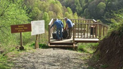 DÜZCE DOĞA KORUMA VE MİLLİ PARK ŞUBE MÜDÜRLÜĞÜNE BAĞLI EKİPLER