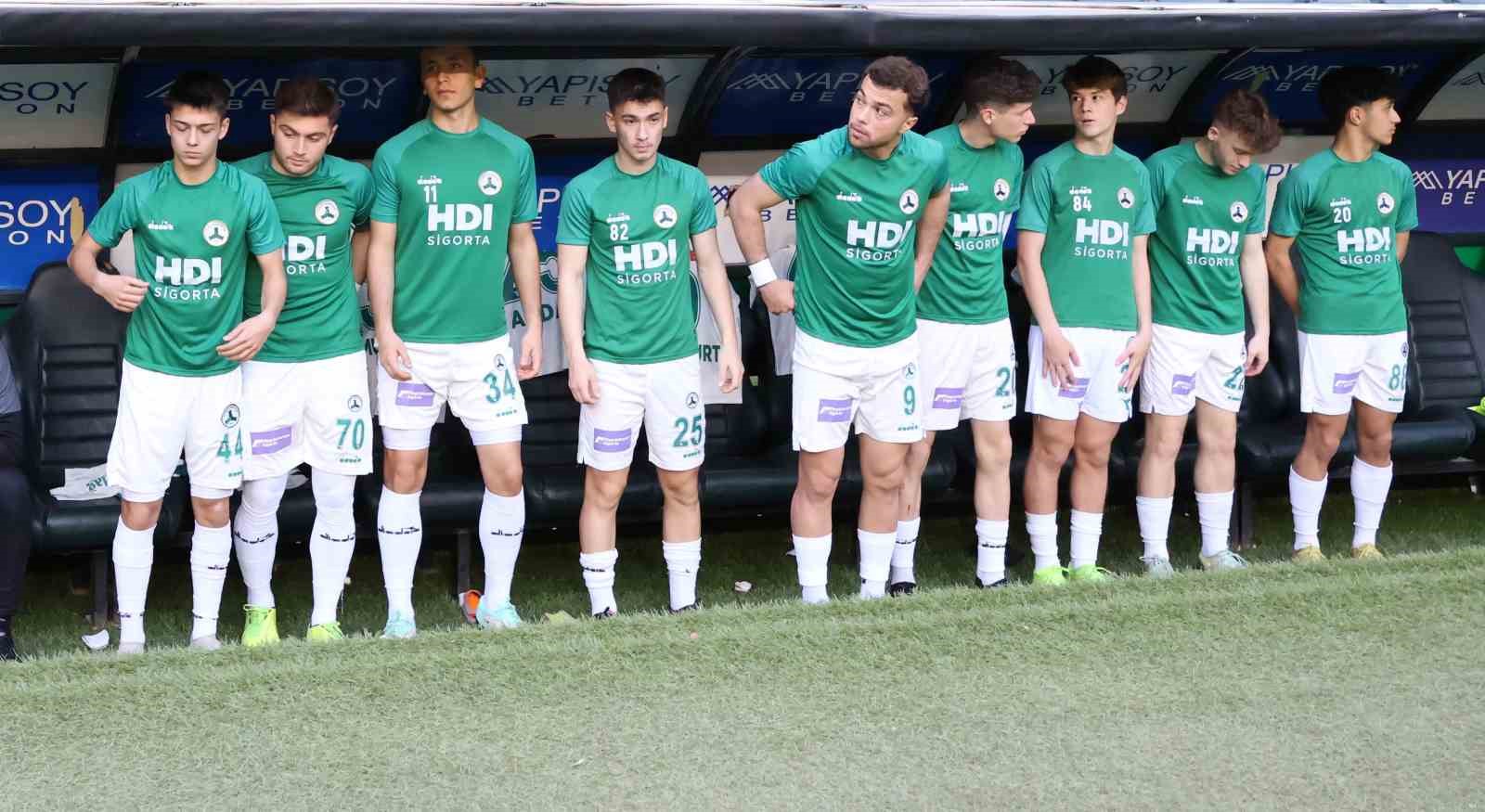 Kocaelispor- Giresunspor maçında liste krizi