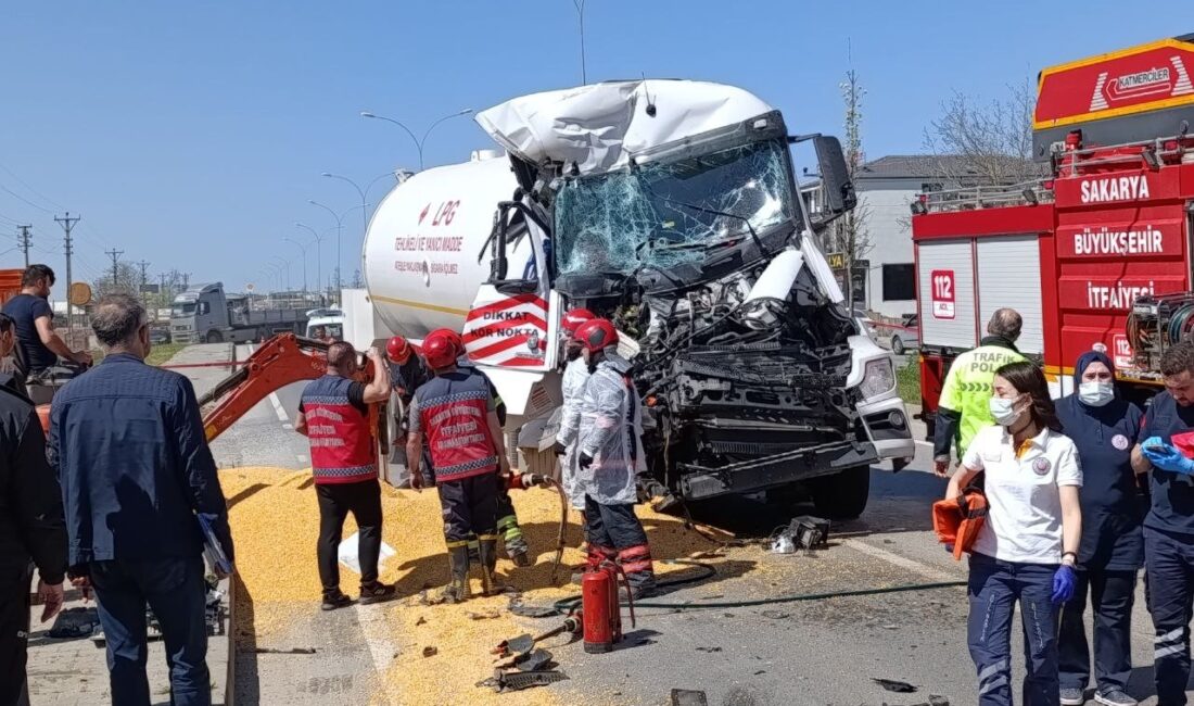 SAKARYA’NIN KARASU İLÇESİNDE LPG