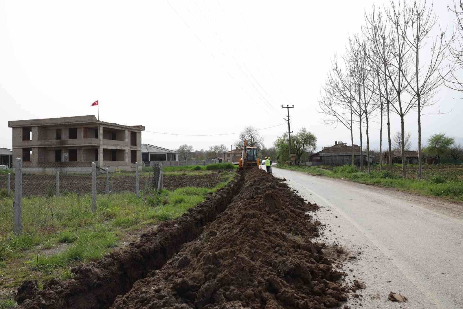 O mahallenin yenilenen alt yapısında 12 bin 250 metrelik bölüm tamamlandı