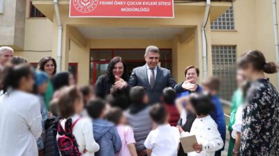 DÜZCE VALİSİ SELÇUK ASLAN, RAMAZAN BAYRAMI SEBEBİ İLE SEVGİ EVLERİNİ