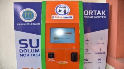 BİLECİK BELEDİYESİNE AİT SU KARTI DOLUM NOKTALARININ RAMAZAN BAYRAMI BOYUNCA