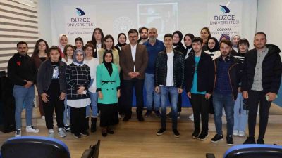 DÜZCE ÜNİVERSİTESİ GÖLYAKA MESLEK YÜKSEKOKULU TARAFINDAN DÜZENLENEN PROGRAMDA GENÇLİK VE