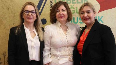 NESİBE ÜZEL (SOLDA), PROF. DR. AYDAN BİRİ (ORTADA), PROF. DR.