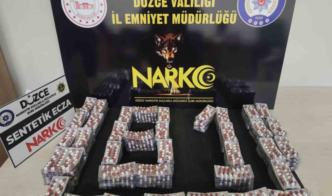 DÜZCE’DE NARKOTİK SUÇLARLA MÜCADELE