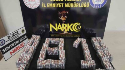 DÜZCE’DE NARKOTİK SUÇLARLA MÜCADELE EKİPLERİNİN CUMHURİYET BAŞSAVCILIĞI KOORDİNESİNDE YAPTIĞI ÇALIŞMADA