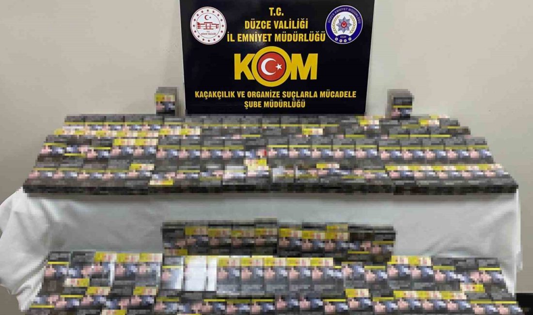 DÜZCE CUMHURİYET BAŞSAVCILIĞI KOORDİNESİNDE