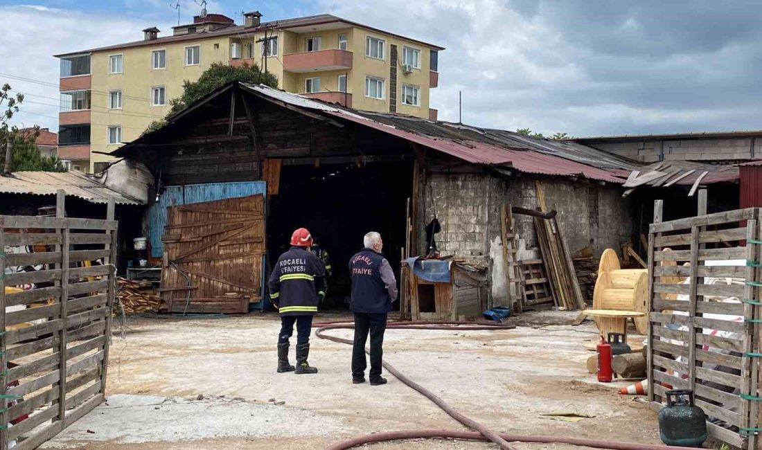 KOCAELİ'NİN KÖRFEZ İLÇESİNDE KERESTE