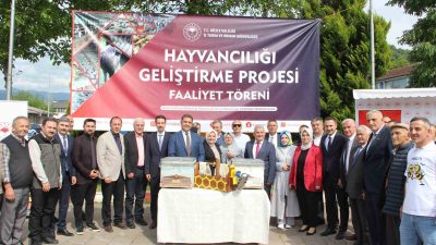 KAYNAŞLI KAYMAKAMLIĞI TARAFINDAN YAPILAN KAYNAŞLI KESTANE ORMANLARINDA ARICILIK PROJESİ ÇERÇEVESİNDE