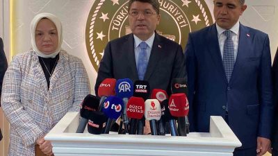 ÇEŞİTLİ TEMASLARDA BULUNMAK ÜZERE DÜZCE'YE GELEN ADALET BAKANI YILMAZ TUNÇ,