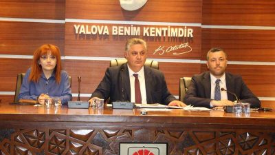YALOVA BELEDİYE BAŞKANI MEHMET GÜREL, BELEDİYENİN NİSAN AYI İTİBARI İLE