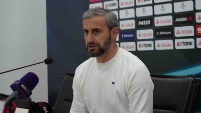 AHLATCI ÇORUM FK TEKNİK DİREKTÖRÜ SERKAN ÖZBALTA,