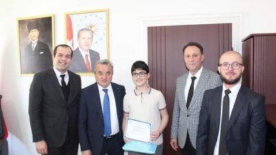 BURSLULUK SINAVINDA TÜRKİYE BİRİNCİSİ OLDU