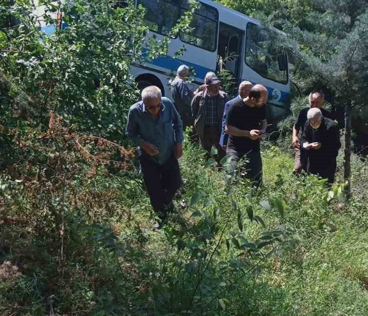 SAKARYA’NIN GEYVE İLÇESİNDE CENAZEYE