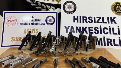 ARAMALARDA 31 SİLAH PARÇASI, 7 ADET KURUSIKI, 4 ADET RUHSATSIZ