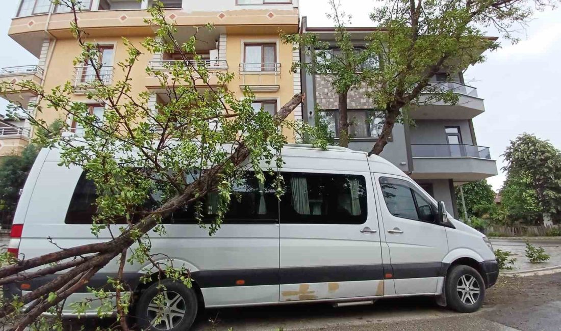 DÜZCE'DE ÖĞLE SAATLERİNDE BAŞLAYAN