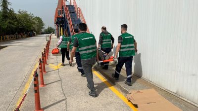 KOCAELİ BÜYÜKŞEHİR BELEDİYESİ İTFAİYESİ, ENDÜSTRİYEL TESİSLERDE KURULU BULUNAN ACİL DURUM