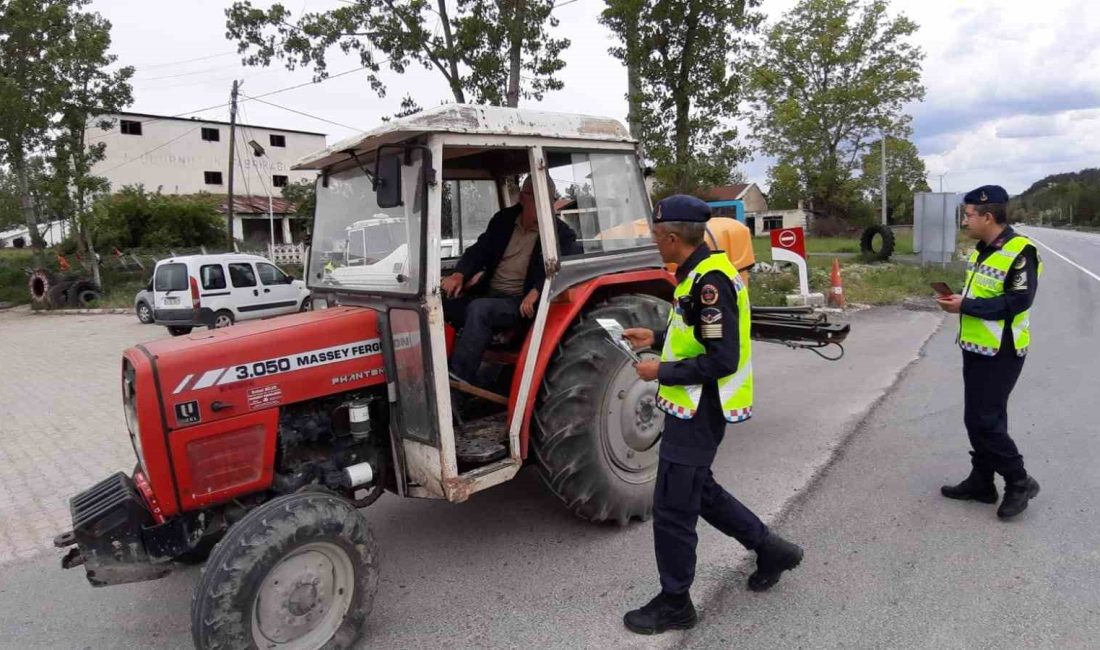 BOLU’NUN MUDURNU İLÇESİNDE JANDARMA