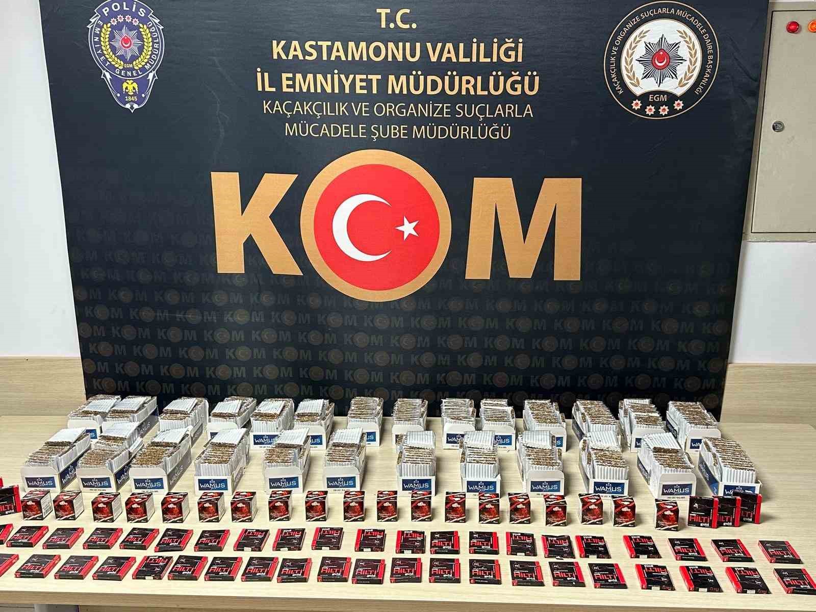 KASTAMONU’DA POLİS EKİPLERİ TARAFINDAN 4 İŞ YERİNDE YAPILAN ÇALIŞMALARDA, ÇOK