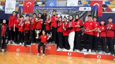KÖRFEZ GENÇLERBİRLİĞİ SPOR KULÜBÜ KARATE TAKIMI 9 ALTIN, 6 GÜMÜŞ