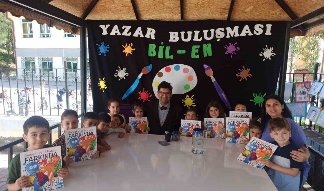 MİNİK ÖĞRENCİLER 'YAZAR BULUŞMASINDA'