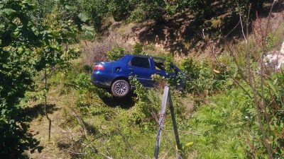 AKÇAKOCA İLÇESİ’NDE MEYDANA GELEN KAZADA PATPAT TABİR EDİLEN TARIM ARACI