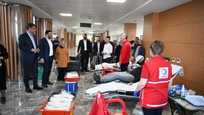 KARTEPE BELEDİYESİ VE KOCAELİ KIZILAY KAN MERKEZİ MÜDÜRLÜĞÜ’NÜN İŞBİRLİĞİ İLE