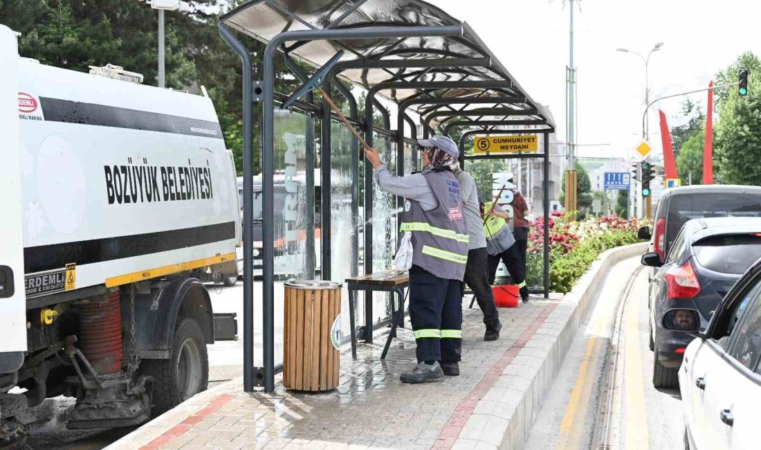 BOZTRAM İSTASYONLARINDA TEMİZLİK ÇALIŞMALARI