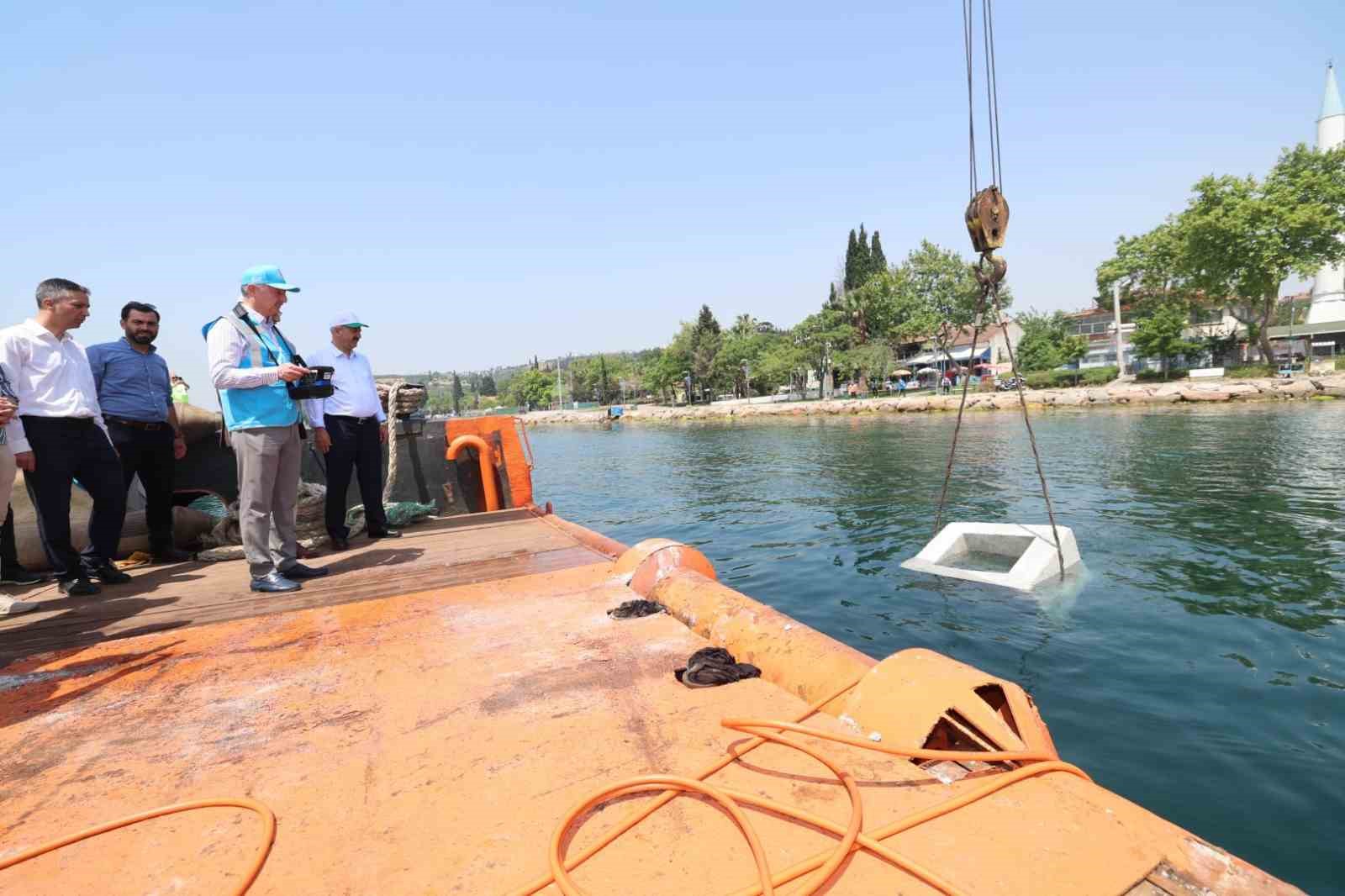 İzmit Körfezi’nde balıkçılığı desteklemek için önemli proje