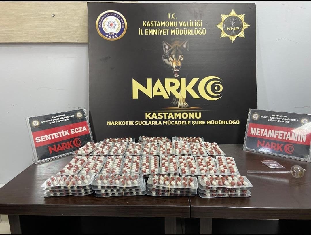 Kastamonu’da narkotik operasyonunda 2 kişi tutuklandı