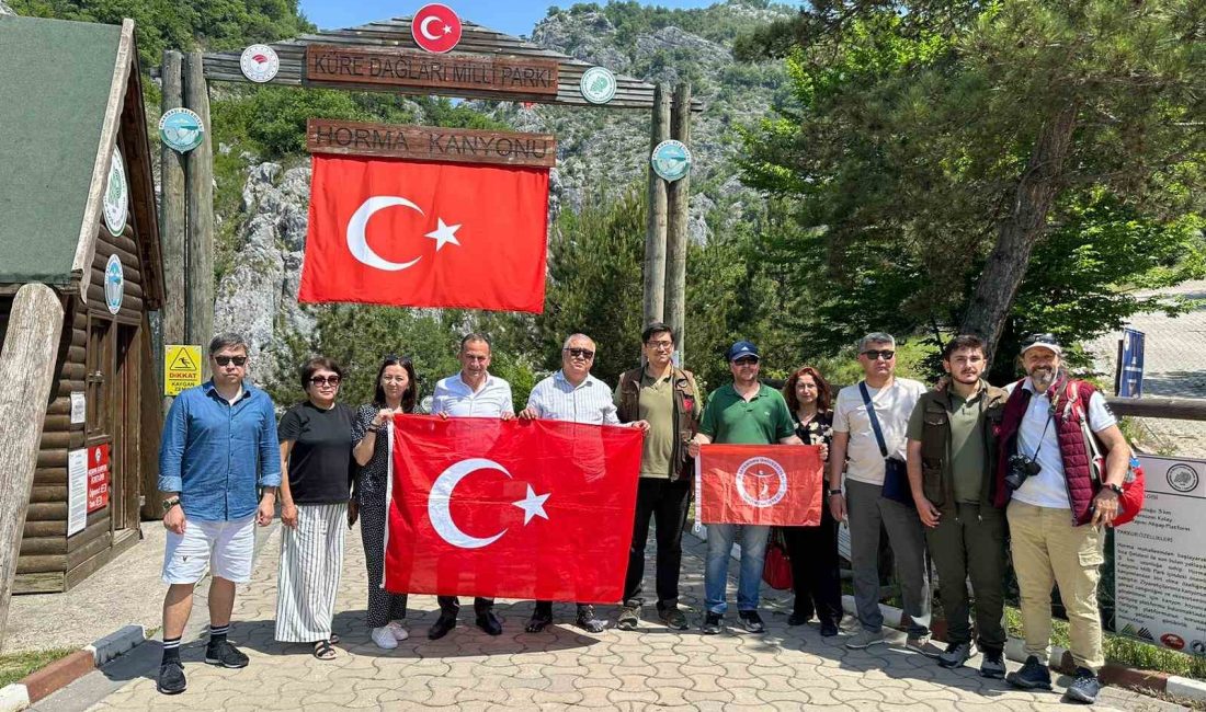 KASTAMONU ÜNİVERSİTESİ’NİN DAVETLİSİ OLARAK KENTE GELEN KAZAKİSTAN HEYETİ, PINARBAŞI VE