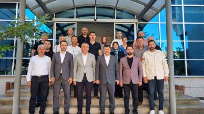 AK PARTİ DÜZCE MİLLETVEKİLİ ERCAN ÖZTÜRK, İL BAŞKANI HASAN ŞENGÜLOĞLU